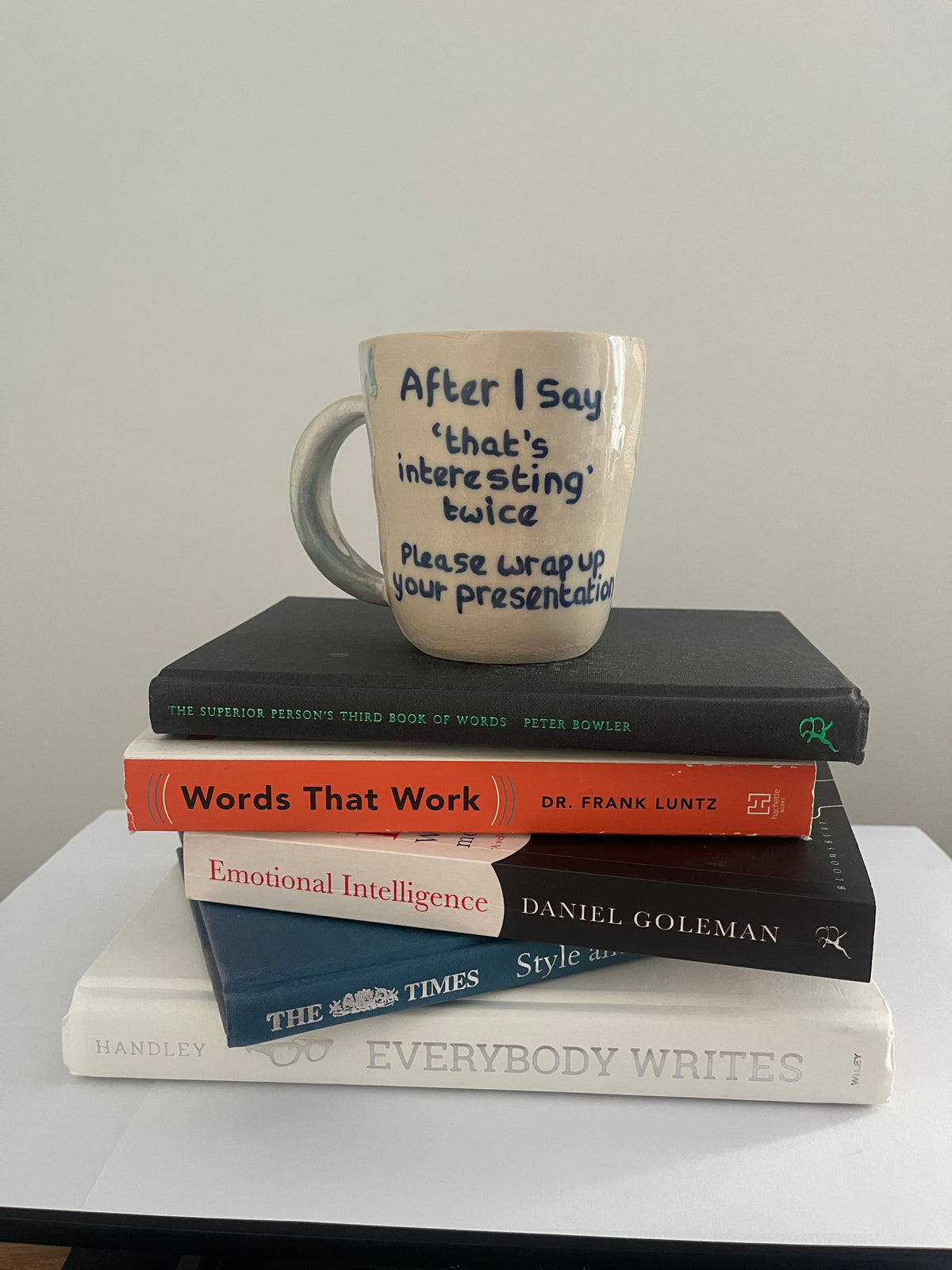Corporate humour mug